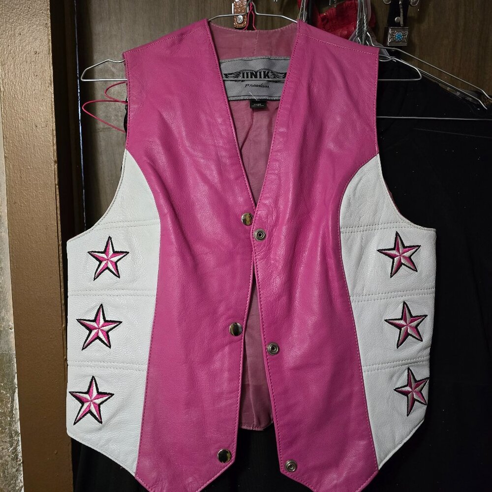 Unik leather vest
